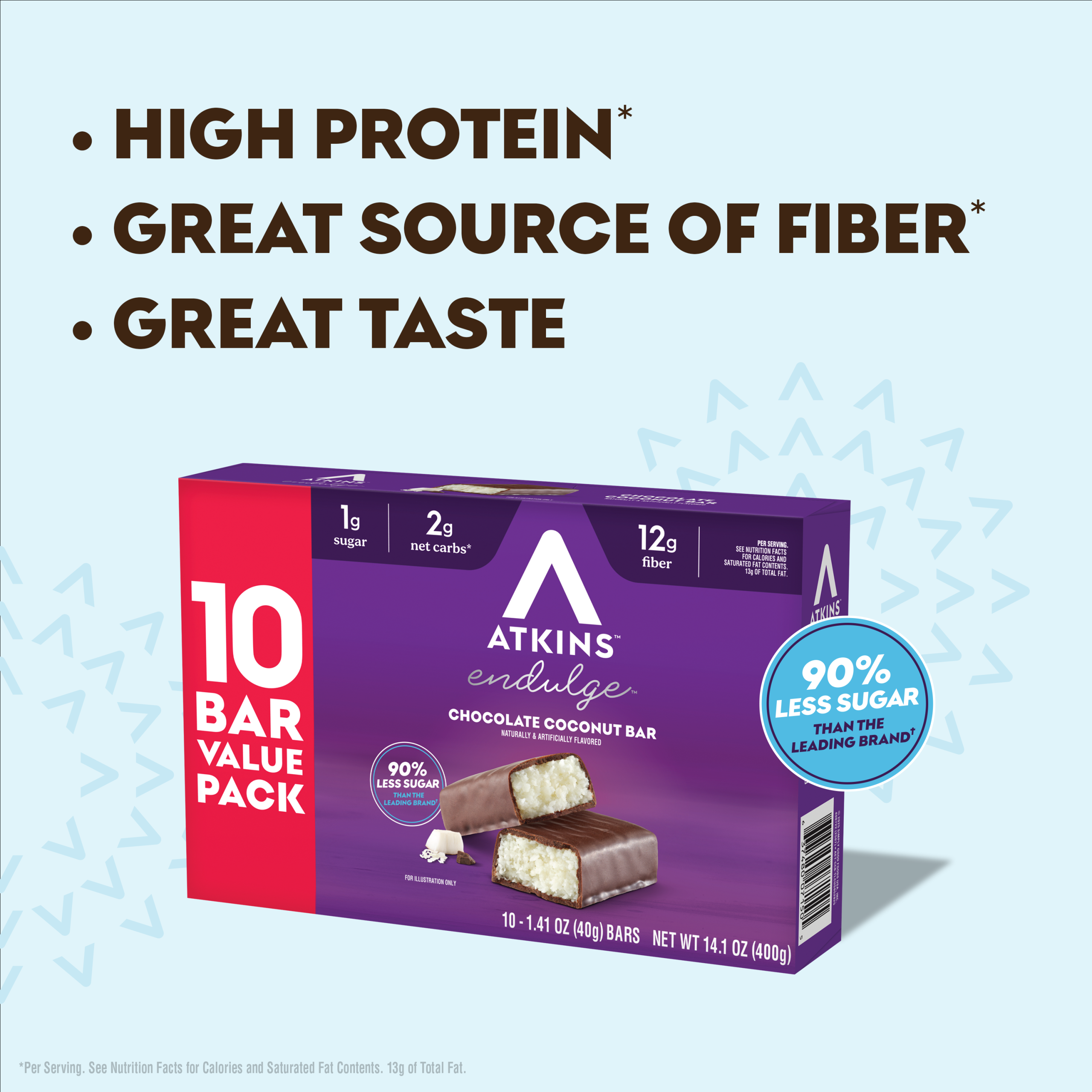 Endulge Chocolate Coconut Bar Value Pack - Image 3