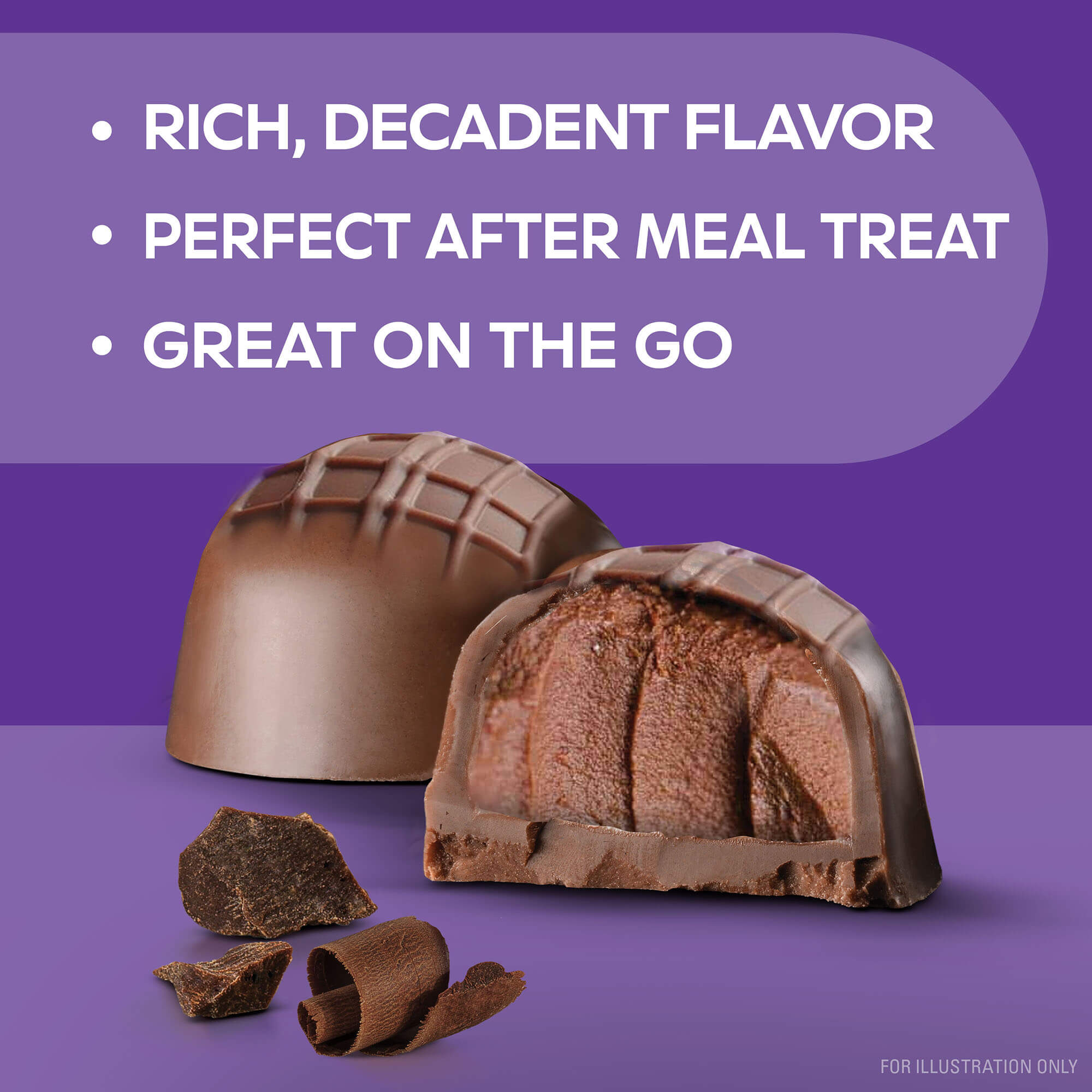 Endulge Milk Chocolate Truffles 12-ct. pouch - Image 3